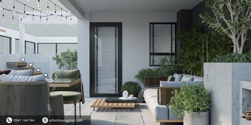 Phong cách kiến trúc nhà ở xanh Biophilic