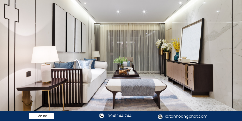 Phong thuỷ phòng khách trong nhà ở hiện đại