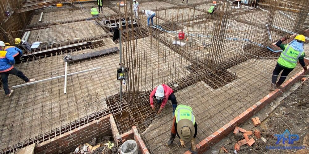 Quá trình thi công móng nhà