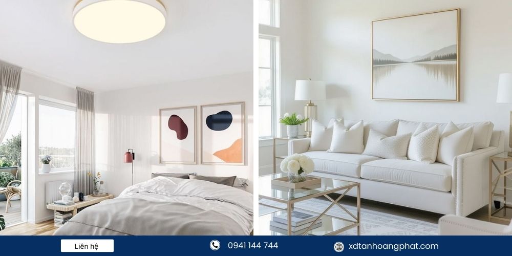 Sơn chống nóng màu trắng thuần