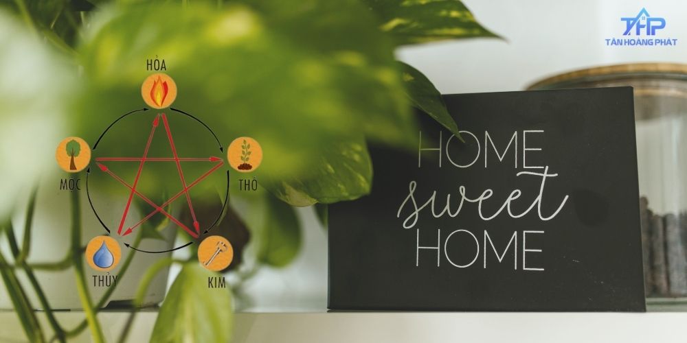 Ứng dụng phong thuỷ ngũ hành trong xây dựng nhà ở