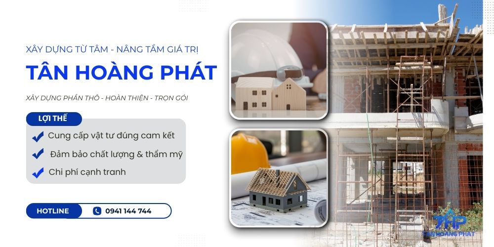 Xây dựng phần thô - Tân Hoàng Phát