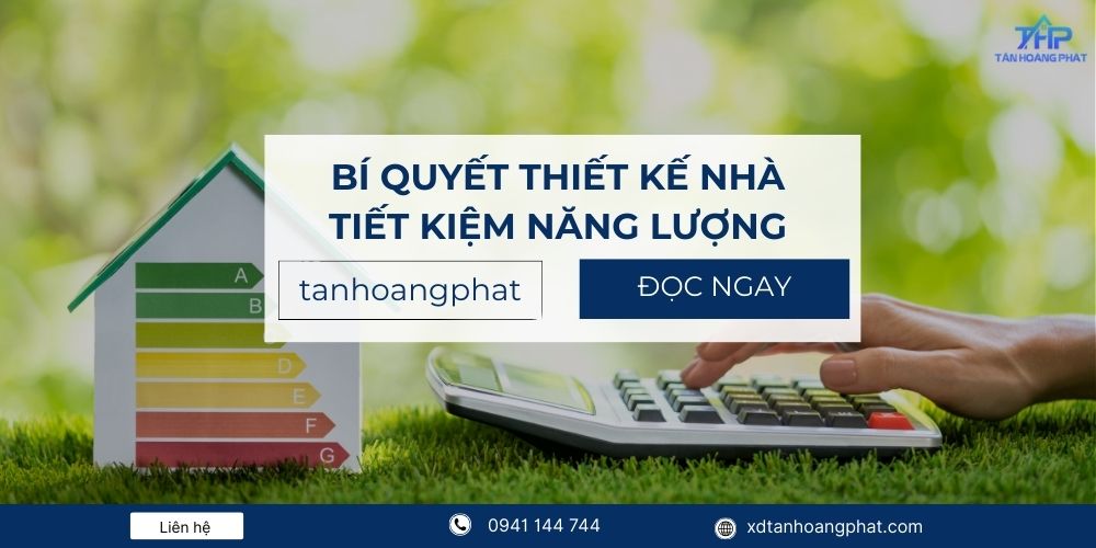 Bí quyết thiết kế nhà ở tiết kiệm năng lượng