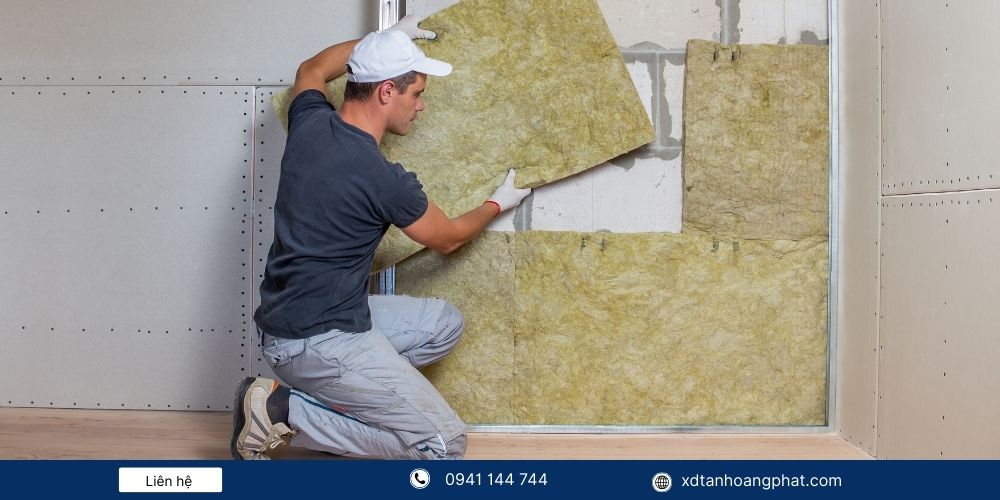 Sử dụng vật liệu cách nhiệt