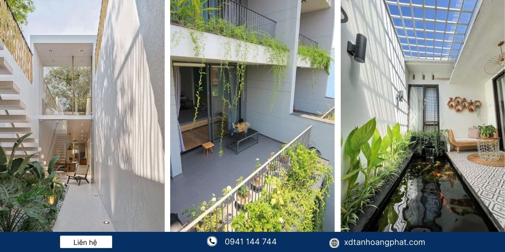 Tạo mảng xanh trong nhà