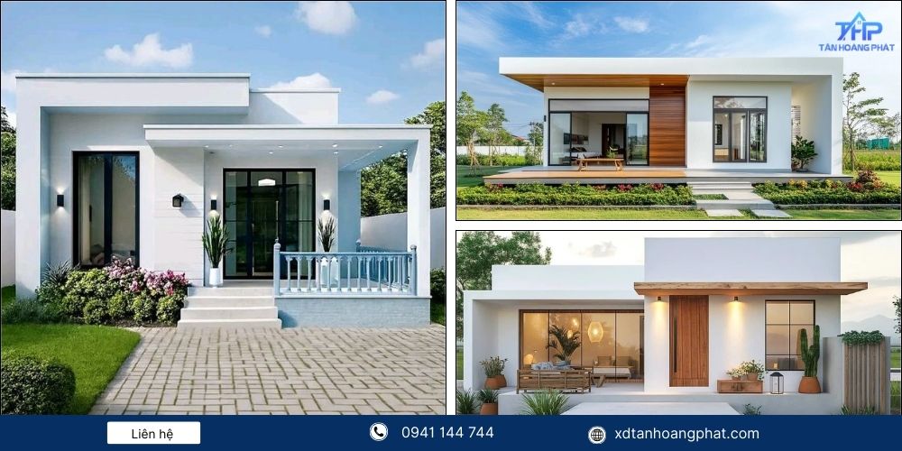 Các mẫu nhà cấp 4 phổ biến