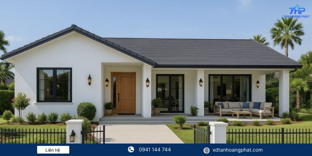 Nhà cấp 4 được ưa chuộng nhờ ngân sách xây dựng thấp