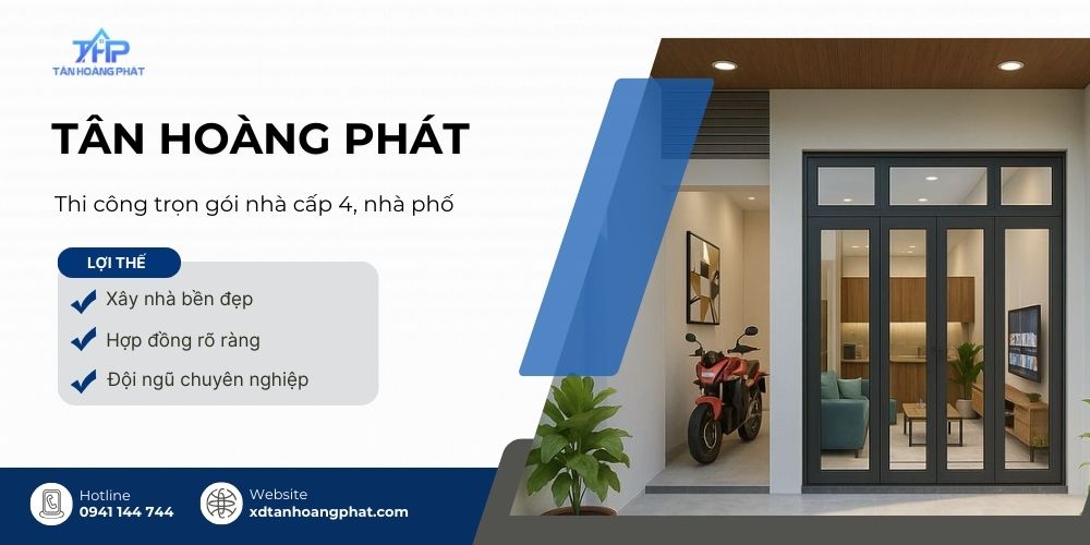 Tân Hoàng Phát - Đơn vị thi công xây dựng trọn gói nhà ở tại TP.HCM