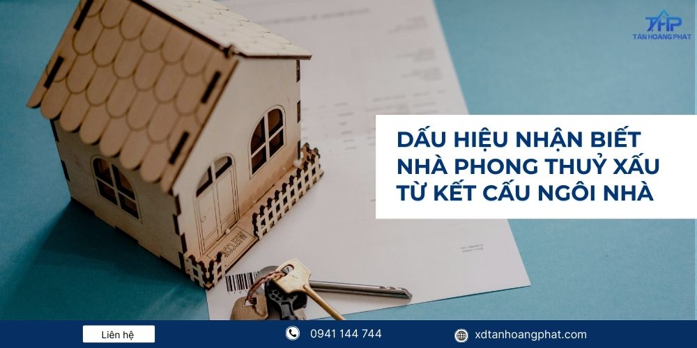 Dấu hiệu nhà phong thuỷ xấu từ kết cấu và bố trí ngôi nhà