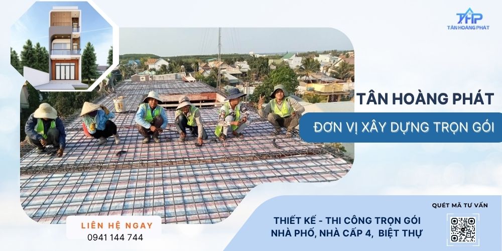 Tân Hoàng Phát - Đơn vị thi công nhà ở uy tín TP.HCM