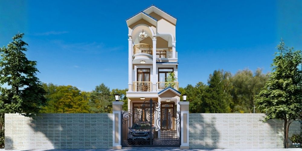 Nhà phố xây trọn gói giúp gia chủ tiết kiệm thời gian và công sức