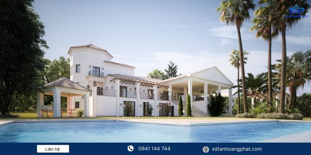 Biệt thự hiện đại có hồ bơi